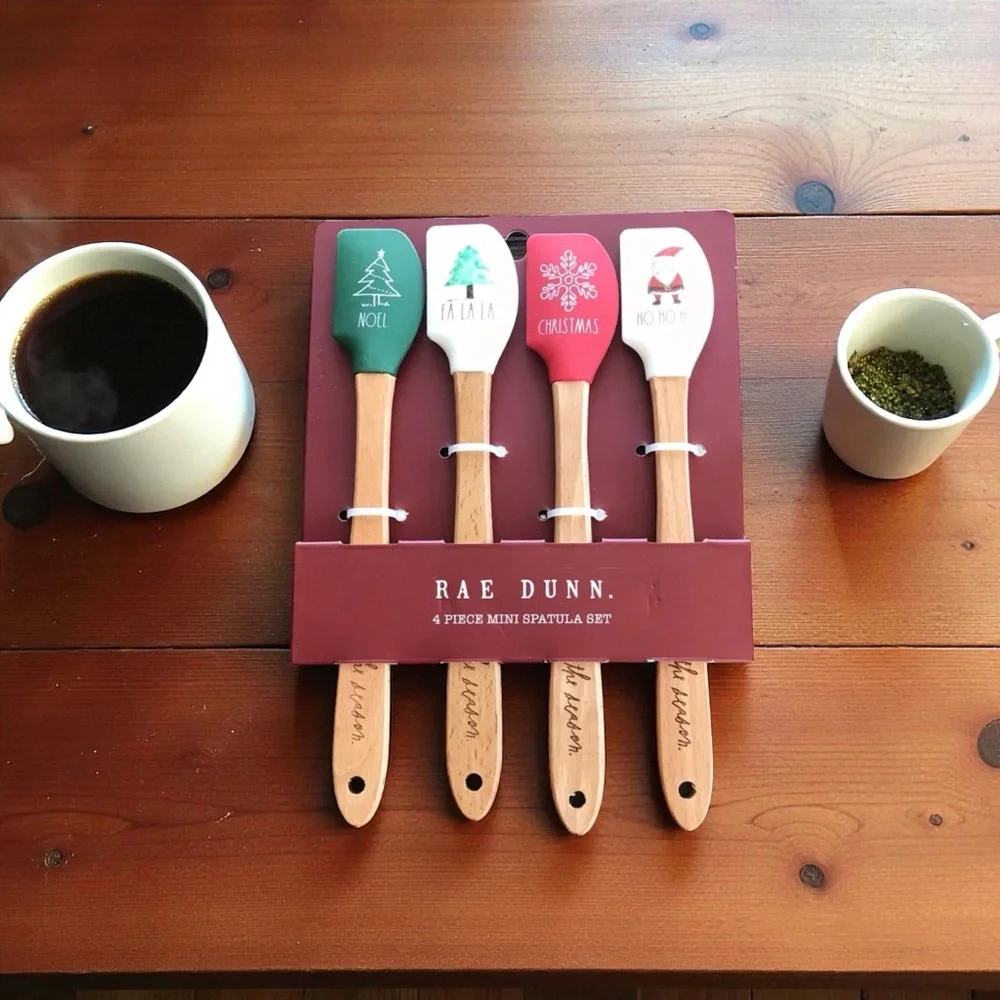 Rae Dunn Silicone Spatula Set